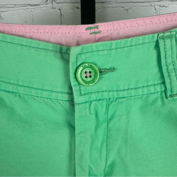 Lilly Pulitzer Light Green Callahan Shorts Size 0 - Picture 2 of 6